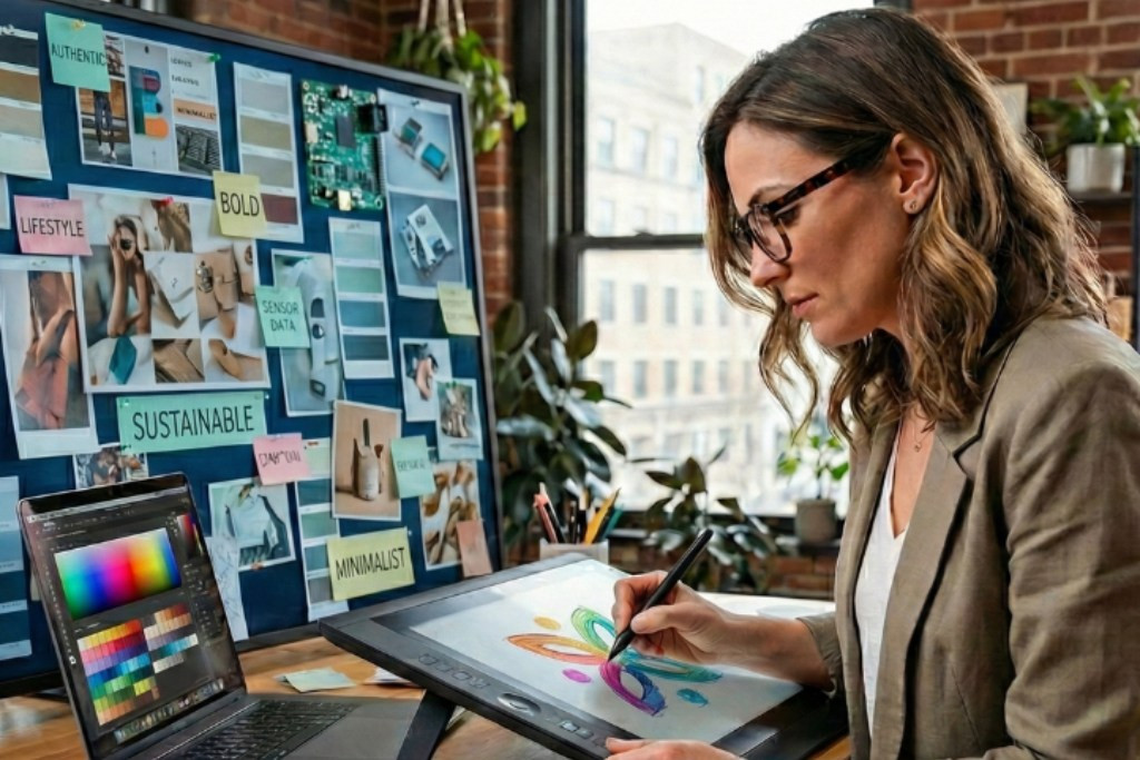 Créativité humaine et intelligence artificielle dans le processus de création visuelle